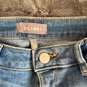 Girls DL1961 Blue Skinny Jeans